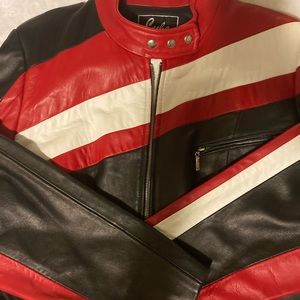 Bike leather jacket
